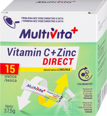 MULTIVITA VITAMIN C+ZINC DIRECT 15KES
