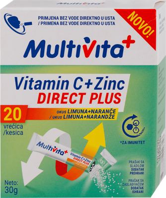 MULTIVITA VITAMIN C + ZINC DIRECT 20 KES