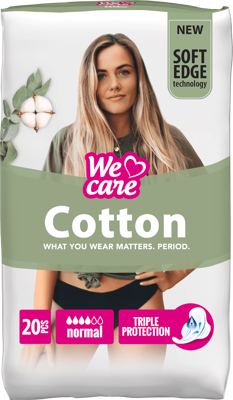 We care Cotton normal cik.ulošci 20/1