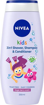 GEL ZA TUŠIRANJE NIVEA 2U1 KIDS ZA DEVOJČICE 250ML BEIERSDORF