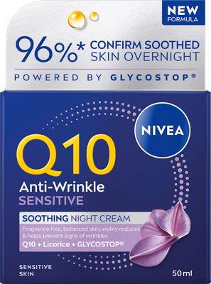 KREMA Q10 SENSITIVE NOĆNA 50ML NIV