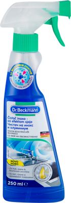 ČISTAČ INOX,HROMA I ALUMINIJUMA 250ML DR BECKMAN