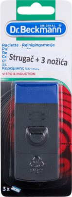 Cistac strugac ravne ploce+3 nozica Vitro&induction Dr.Beckmann