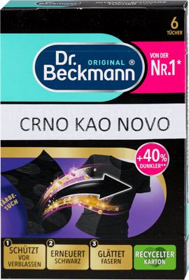 Dr.Beckmann Crno kao novo 6/1