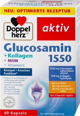 Doppel herz aktiv Glucosamin 1550 40/1