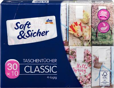Soft&Sicher papirne mar./mot. 4-sl 30/1