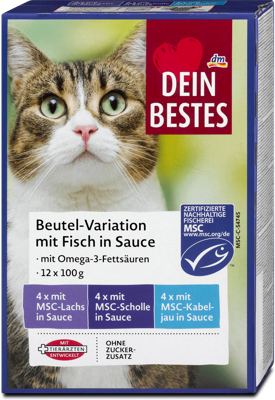 DB mace riba u sosu multipak. 12x100g