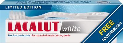 PASTA ZA ZUBE WHITE LACALUT 75ML+ČETKICA