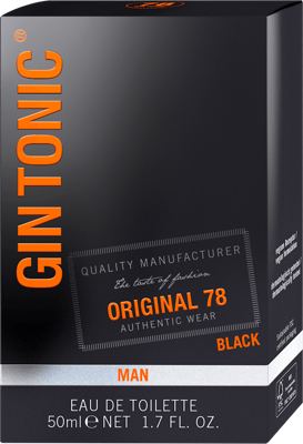 GIN TONIC BLACK ORIGINAL 78 EdT 50ml man