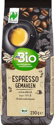 dmBio espresso kafa mlevena 250g