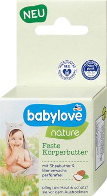 babylove čvrsti puter/telo 30g