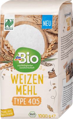 dmBio pšenično brašno tip 405 1000g