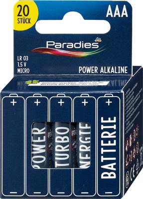 Paradies alkalne baterije AAA 20kom