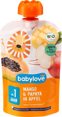 babylove užitak man. pap., jab. 1G+ 100g