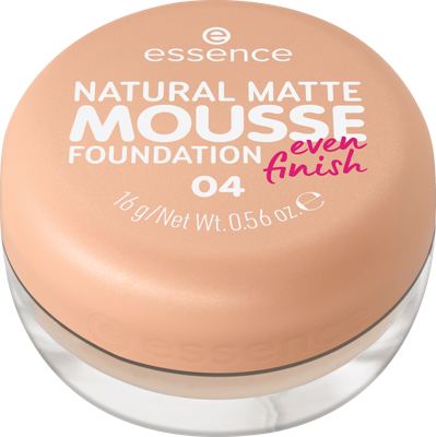 essence NATURAL MATTE MOUSSE puder 04