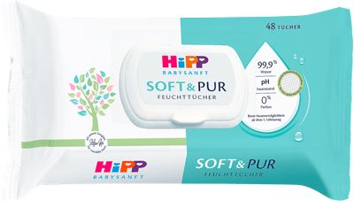 BABYSANFT SOFT&PURE VLAŽNE MARAMICE 1X48