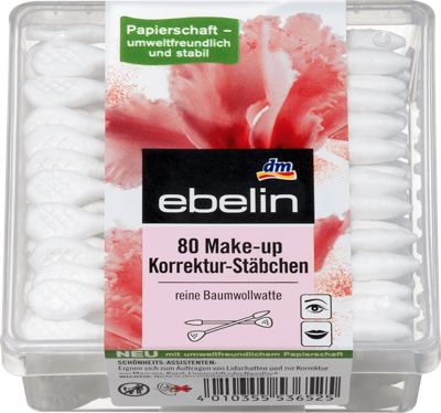 ebelin kozmetički štapići 80kom