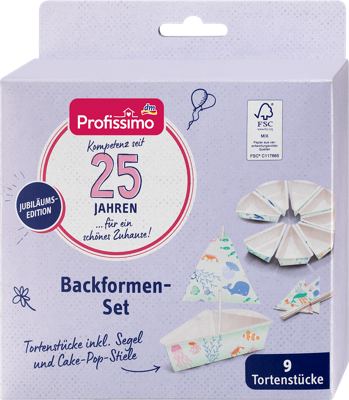 Profissimo kalupi za kolače 9kom