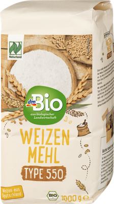 dmBio pšenično brašno tip 550 1000g