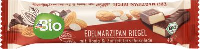 dmBio čokol. štangl. marcipan 40g