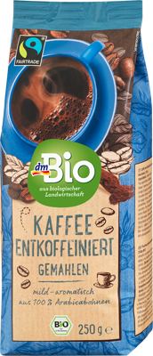 dmBio mlevena kafa bez kofeina 250g