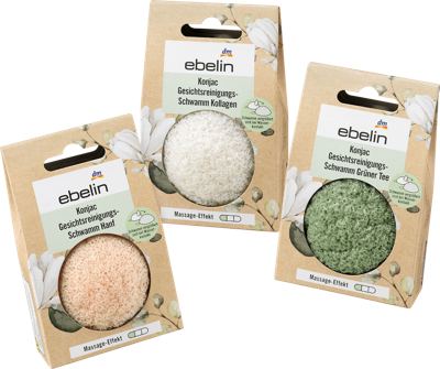ebelin konjac sunđer/lice kolagen 1kom