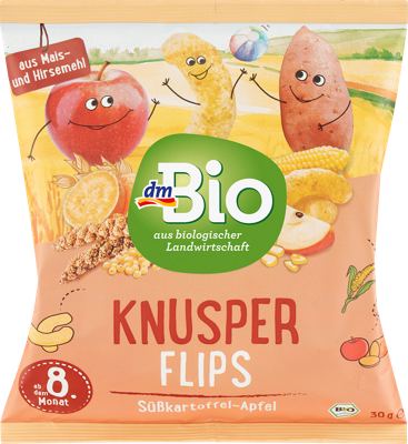 dmBio h. flips s. krompir/jabuka 8M+ 30g