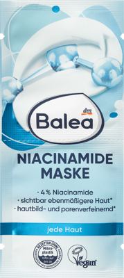 Balea maska za lice niacinamid 2x8ml