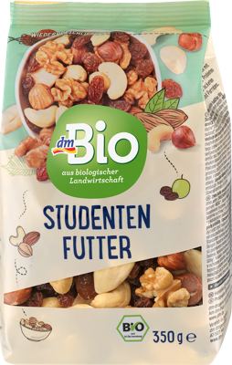 dmBio studentske grickalice 350g