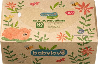 babylove nature papirne maramice 160kom