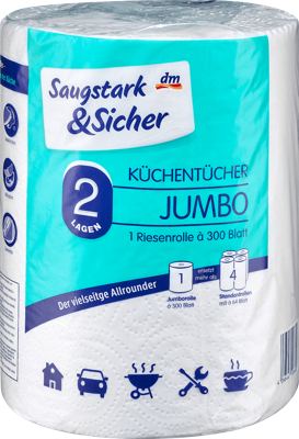 Saugstark&Sicher kuh. ubrusi 2-sl. 1kom