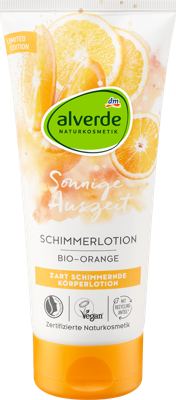 alverde losion/telo sa šljokicama 200ml