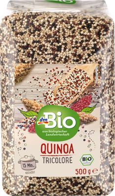 dmBio kinoa 3 vrste 500g