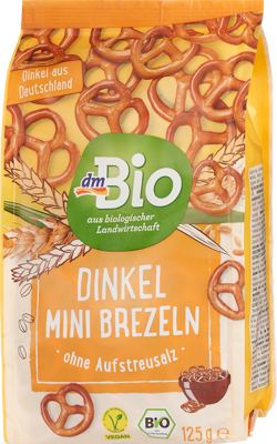 dmBio mini perece od spelte 125g
