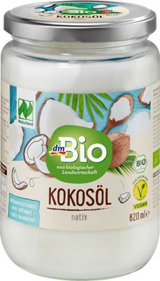 dmBio kokosovo ulje nativ 620ml