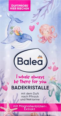 Balea kristali/kupku whale to be th.80g
