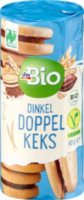 dmBio sendvič keks spelta kakao 90g