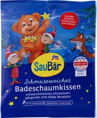 SauBär pena za kupanje u boji 50g