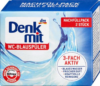 Denkmit kamen za WC dopuna 2x40g