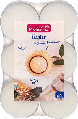 Profissimo maxi sveće bele 12kom