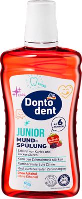 Dontodent teč./ispir. usta Junior 500ml