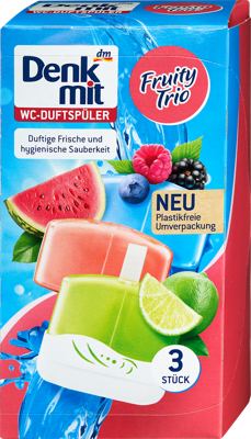 Denkmit gel osvež./WC Fruity trio 3kom