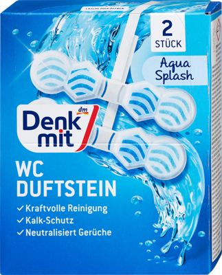 Denkmit kamen za WC Aqua Splash 2x48g