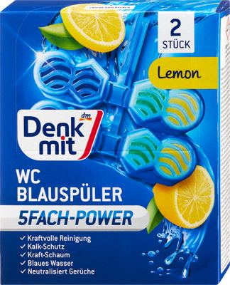 Denkmit kamen za WC limun 2x48g