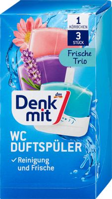 Denkmit osveživač za WC trio 3x55ml