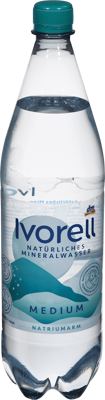 Ivorell mineralna voda medium 1l