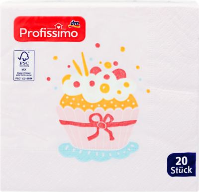 Profissimo salvete kolači 25x25 20kom