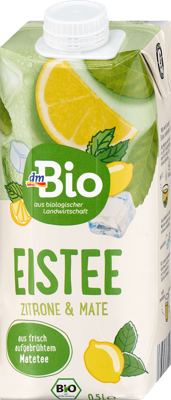 dmBio ledeni čaj mate limun 0,5l