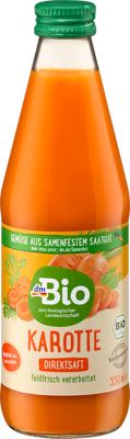 dmBio sok od šargarepe 330ml