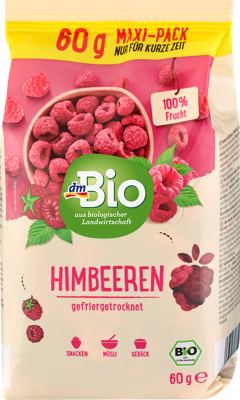 dmBio sušene maline 60g